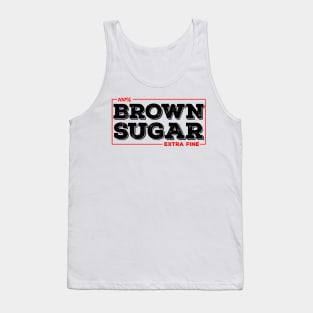 Brown Sugar Extra Fine Black Afro Queen Tank Top